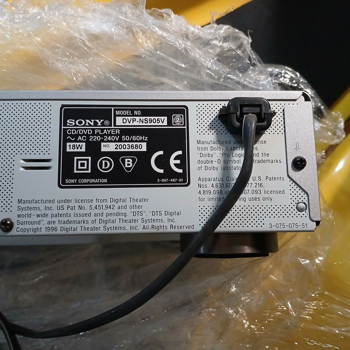 Dvd sony com pouco uso