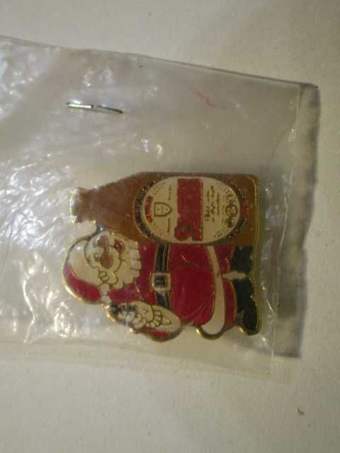 Pin antigo raro cerveja Sagres Natal