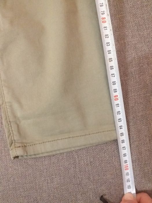 Nowe spodnie khaki zielone chinosy herrlicher r 40 w 30
