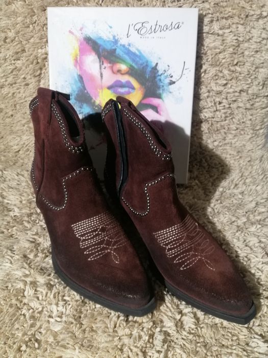 Ботинки JOKER FASHION. Замша