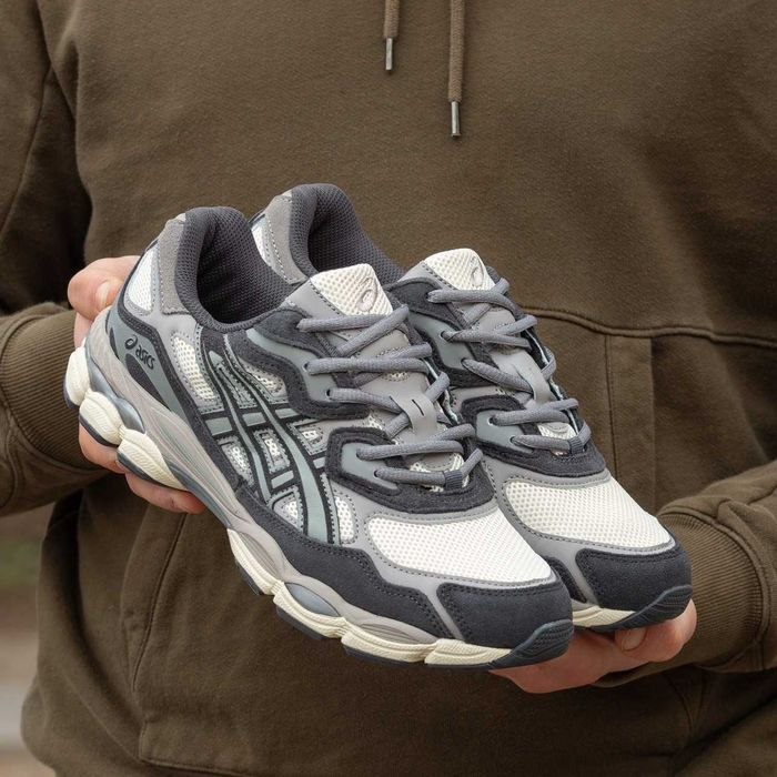 Кроссовки Мужские Асікс Gel-NYC 1090 Grey Black/Кросівки Чоловічі Асік