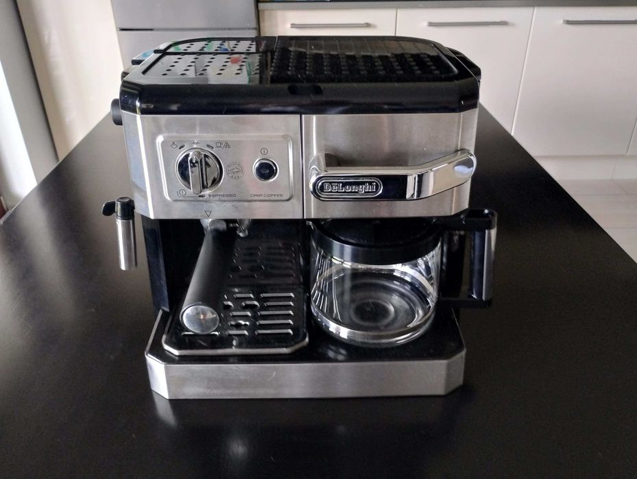 Ekspres do kawy DeLonghi BCO 420 – przelewowy – ciśnieniowy – funkcja spieniania mleka - E.S.E.