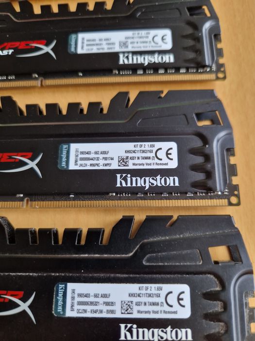 Kingston HyperX BEAST ddr3  2133  32gb Топова якісна память для ПК