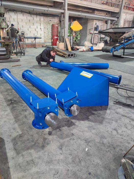 159 шнековый погрузчик для зерносушилки,2,5м и 4,5м, б\дв, транспортер