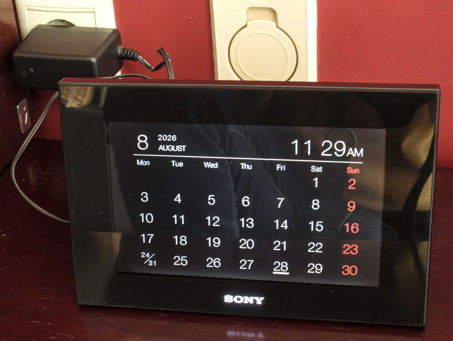 Moldura Digital Sony S-Frame DPF-D70 (7" | Como Nova + Comando)