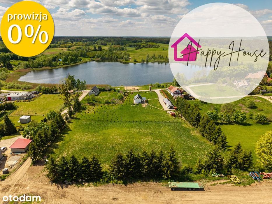 Działka 4800 m2 nad jeziorem Szałstry, WZ