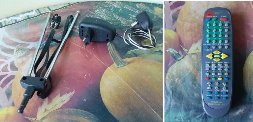 Тюнер Приставка Ресивер Спутник Т2 Антенна Блок питания ПультУниверсал