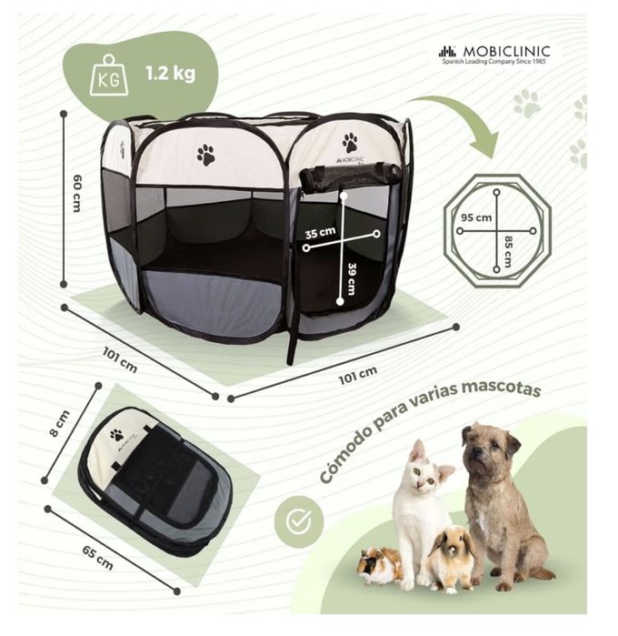 Parque para cão como novo