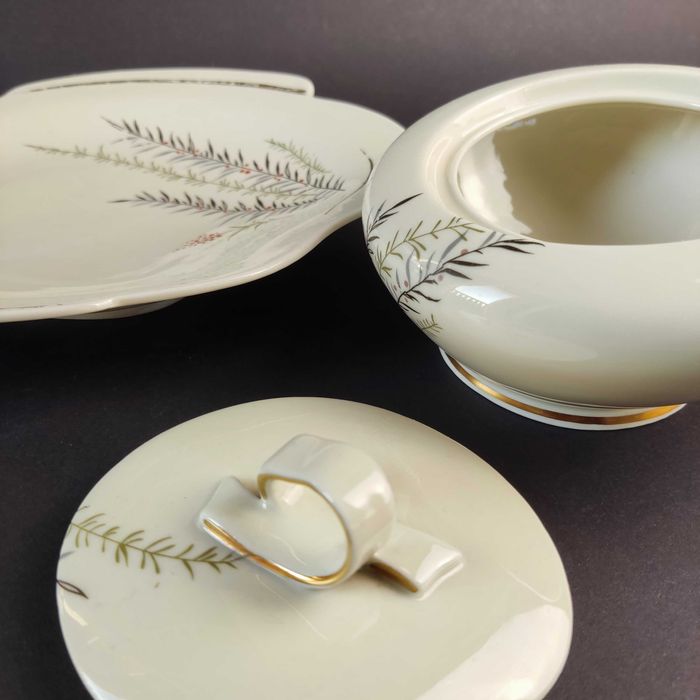 Półmisek i bomboniera Reichenbach - Art deco