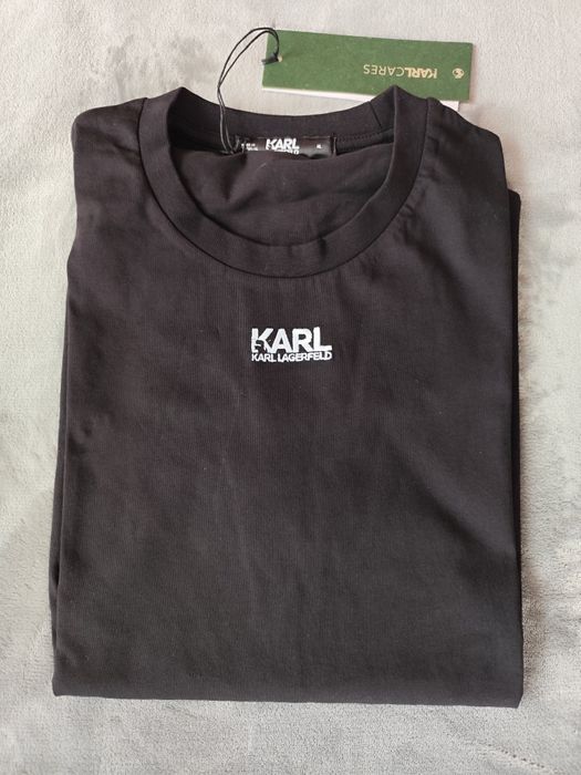 Koszulka męska T-shirt Karl Lagerfeld czarny nowy
