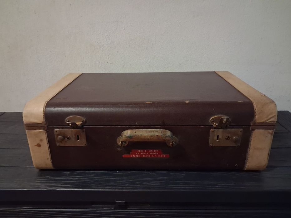 Mala de viagem antiga