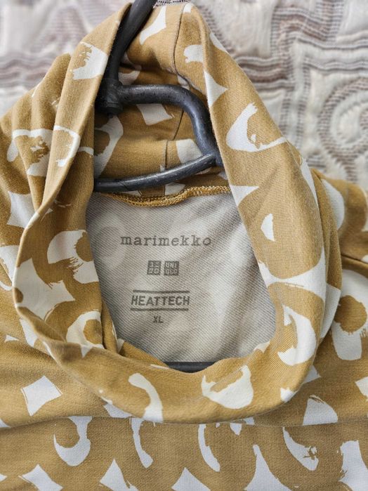 Жіночий топ з високим коміром HEATTECH UNIQLO x Marimekko – розмір L
