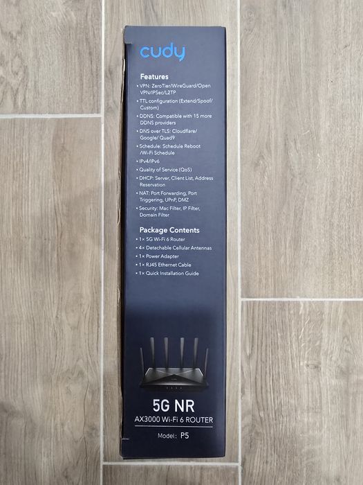 Router cudy p5 5g
