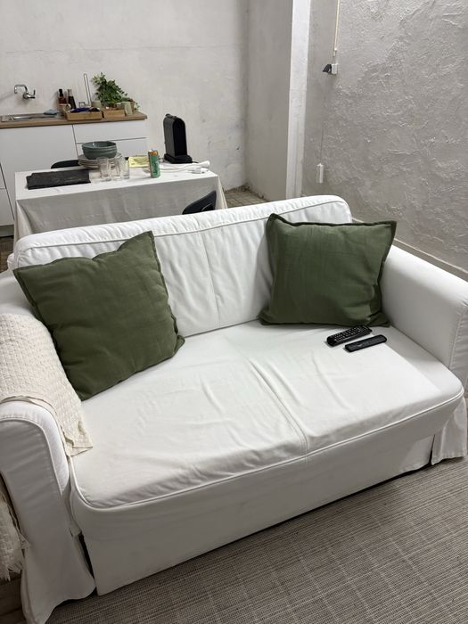 sofa (cama) branco ikea
