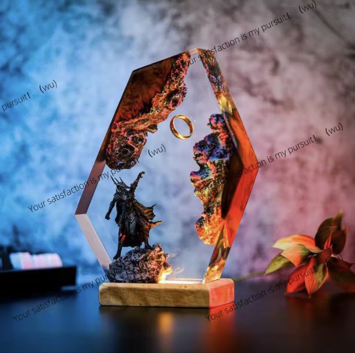 Lampa z epoksydy