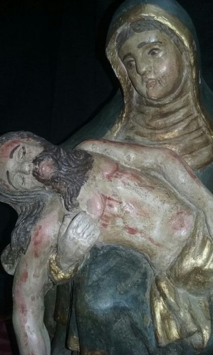 St Pietà madeira, arte sacra