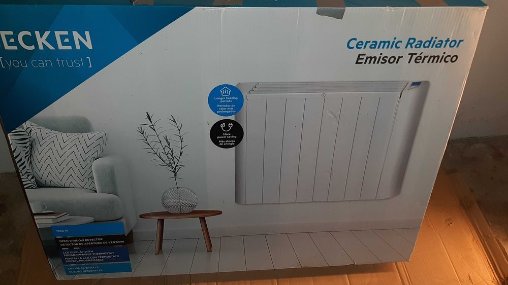 Aquecedor Cerâmico Becken 1500W VG novo