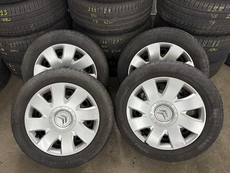 4x Koła Citroen C4 4x108 16"' 205/55R16 CONTIECOCONTACT 5 Cena za 4szt