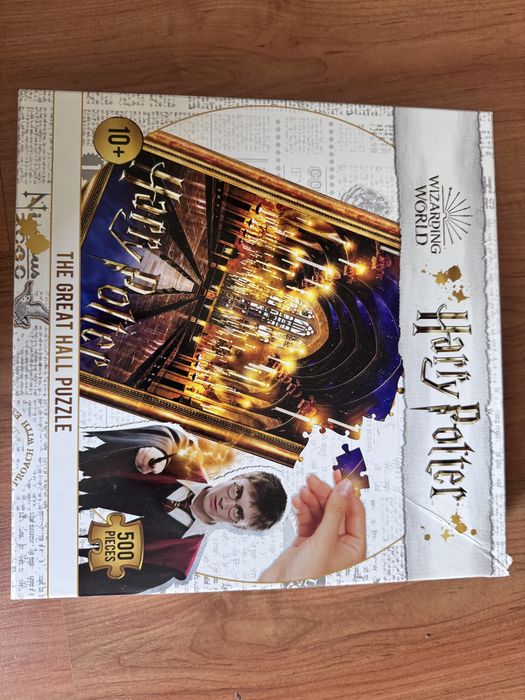 Puzzle WINNING MOVES Harry Potter Wielka Sala (500 elementów)