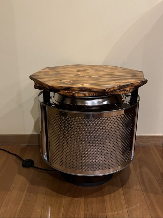 Mesa decorativa - industrial e contemporânea