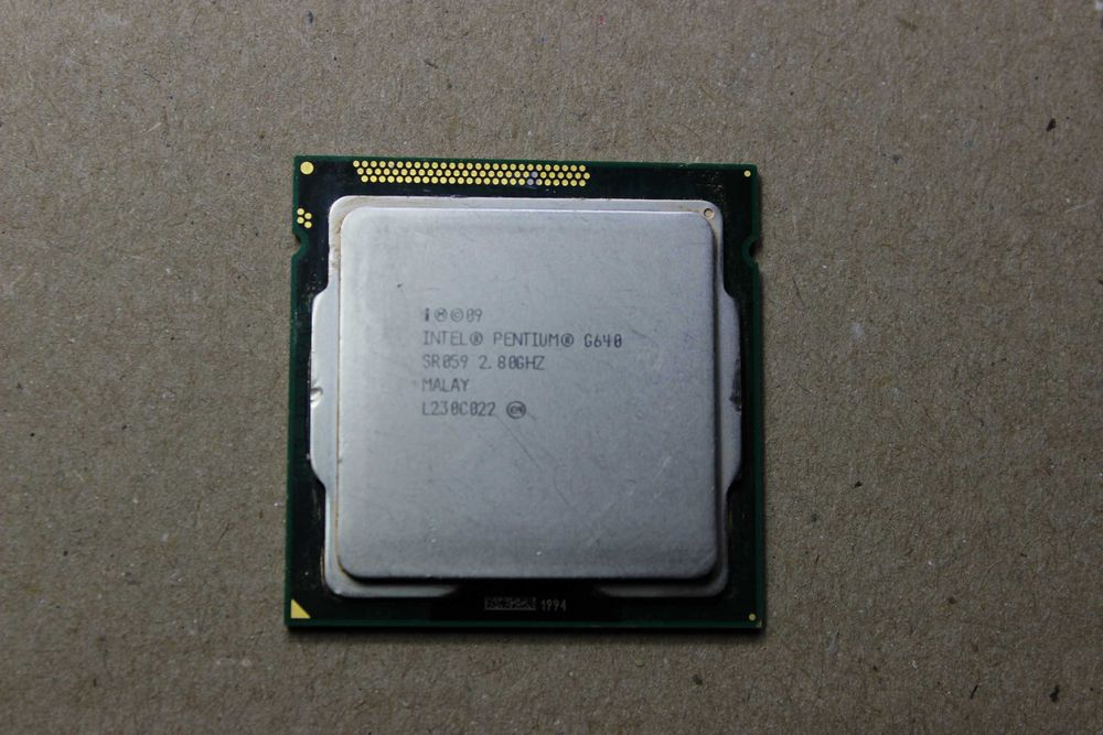 Процесор на 1155 сокеті Intel Pentium G640