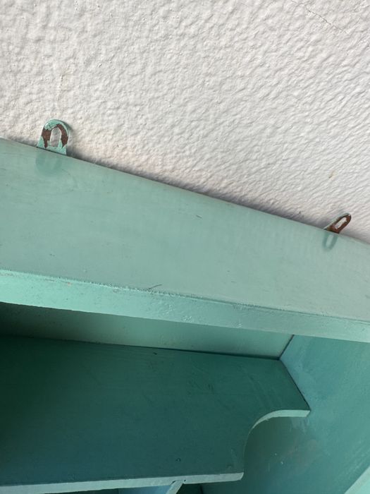 Vintage Armario Casa de Banho Madeira Maciça