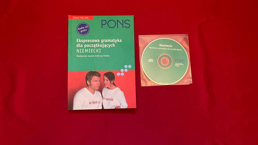 “Pons Ekspresowa Gramatyka Niemiecka” + płyta CD