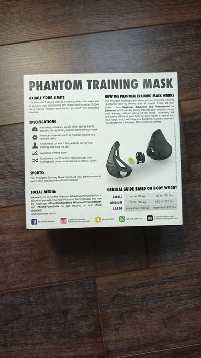 Máscara Treino Phantom Atlethics