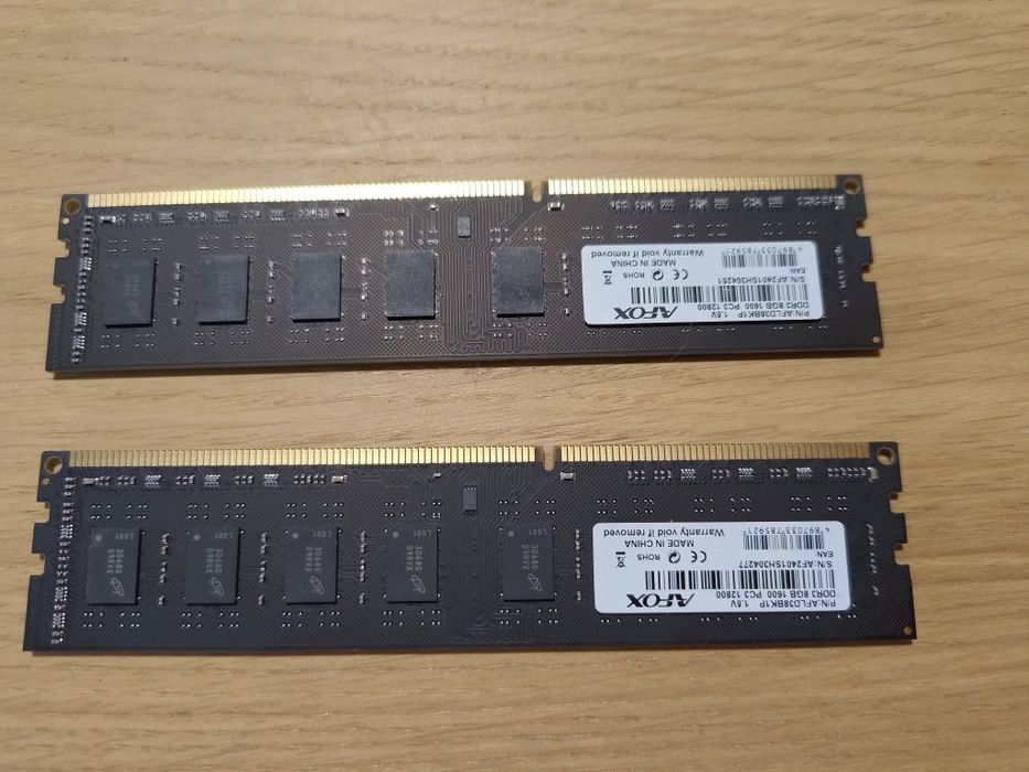 Pamięć RAM AFOX 16GB (2x8GB AFLD38BK1P)