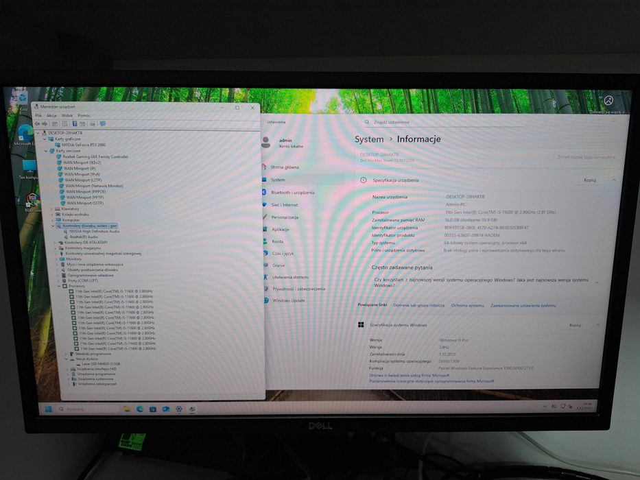 Komputer do grania I5/16/512/RTX2060