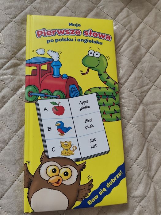 Moje pierwsze słowa po polsku i angielsku