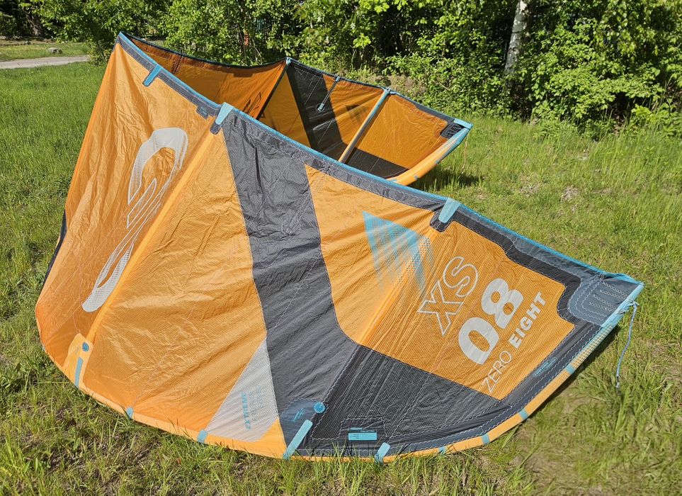 Eleveight XS v3 8m 2023 idealny stan latawiec kite kitesurfing