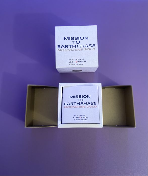 Omega Swatch Mission to Earthphase - Moonshine Gold