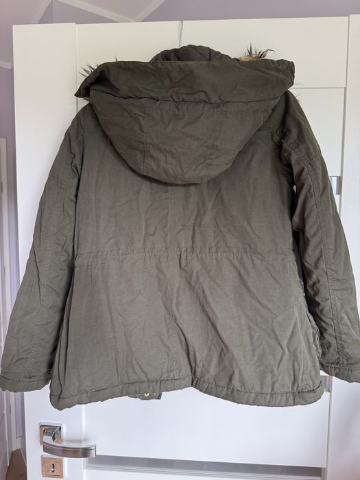 Parka XS z futerkiem