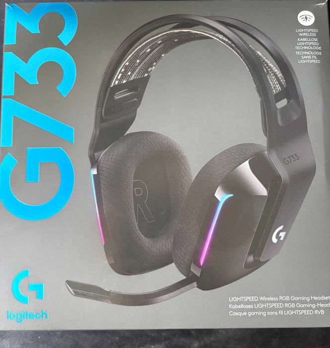 Słuchawki gamingowe | Logitech | |G733 | bezprzewodowe