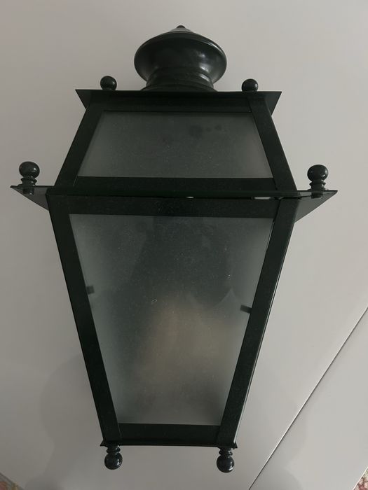 3 Apliques de exterior em ferro, nunca usados