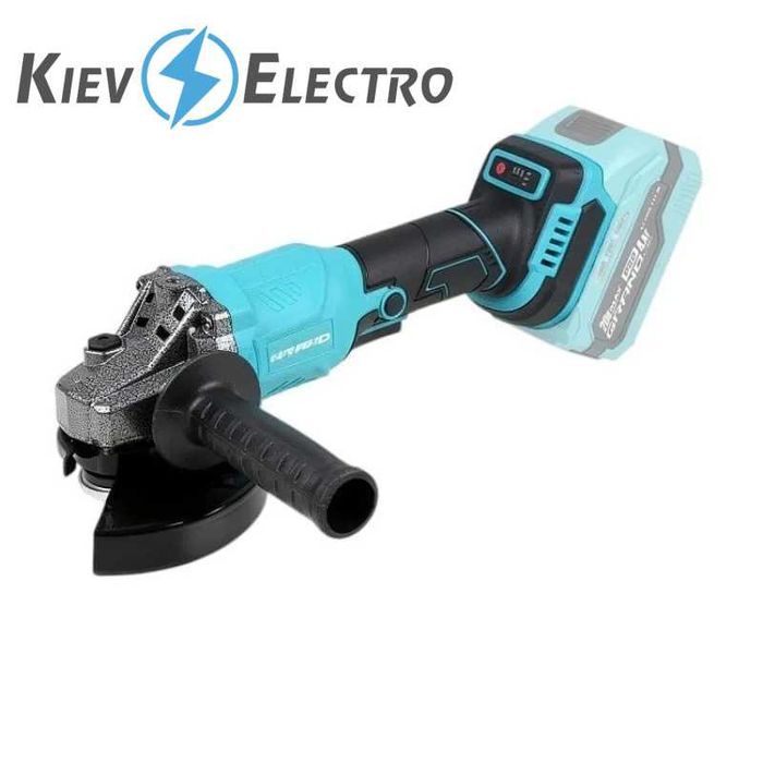 Акумуляторна болгарка Grand МШУ-125/20BL-1 QUICK FIX, KickBack Control, безщіткова, 20 В, тушка (без АКБ і ЗП)