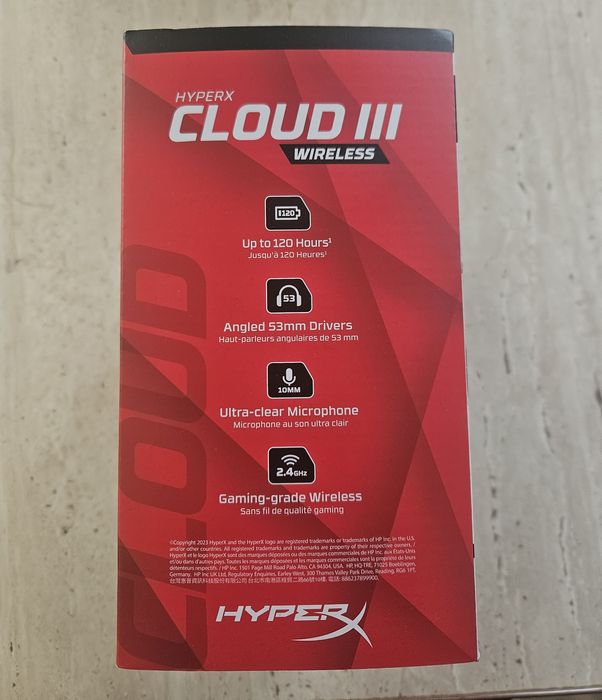 Навушники HyperX Cloud III (3) Wireless