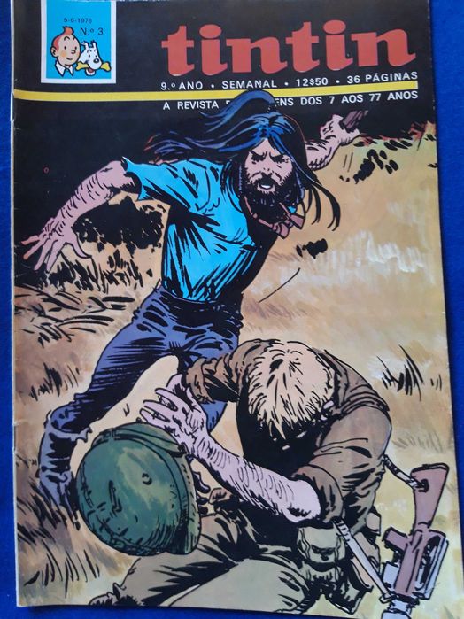 BD - Revistas Tintin. Veja listagem.