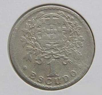 Moeda de 1 Escudo 1935 Alpaca