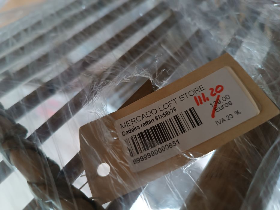 Cadeira RATTAN clara