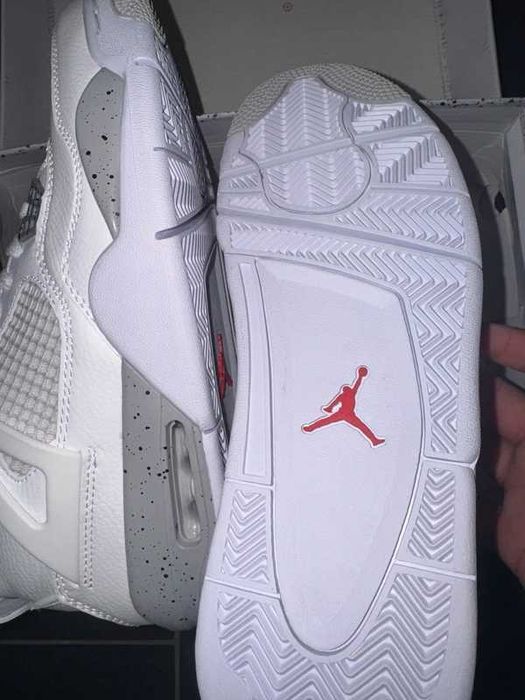 Buty Trampk Jordan 4 Retro White Oreo R.43