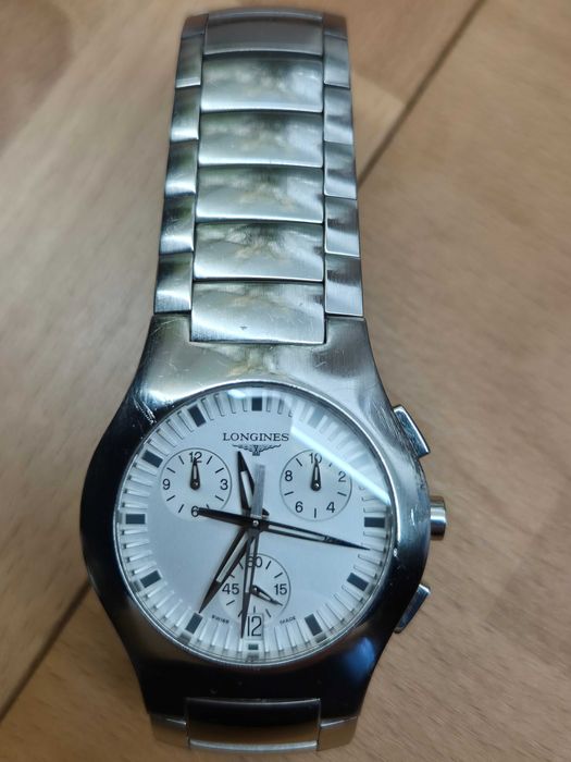 *Longines Oposition* zegarek kwarcowy z chronografem