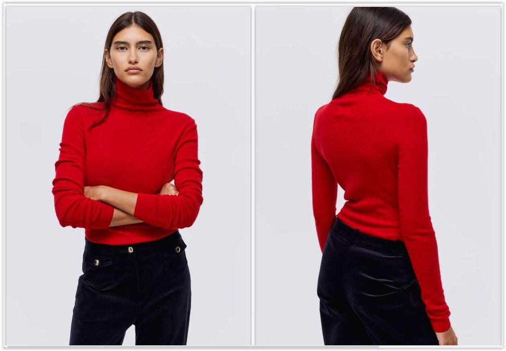 H&M premium вовна кашемір M гольф