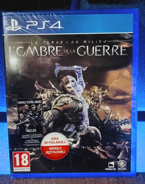 Śródziemie: Cień Wojny PS4 / PS5 - genialna przygodowa gra akcji PL