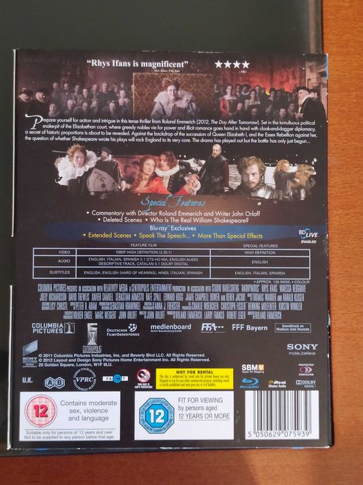 Filmes Blu-Ray desde 7€/uni