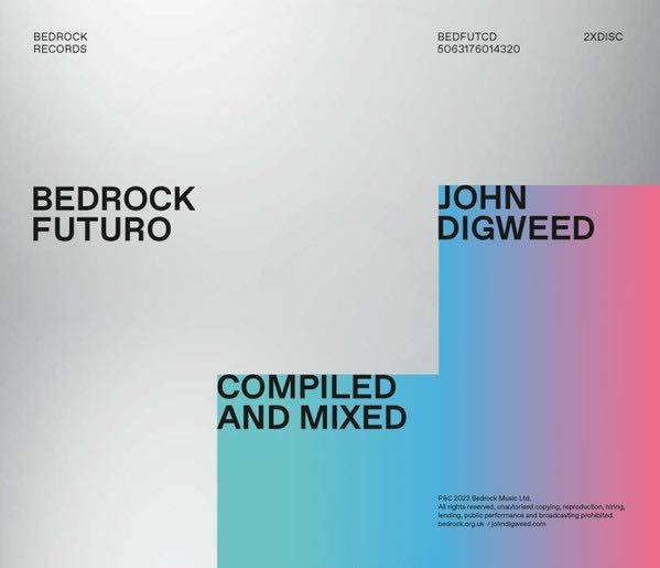 John Digweed ‎– Bedrock Futuro. 2 × CD, Comp, Ltd Edi. Numb, Signed