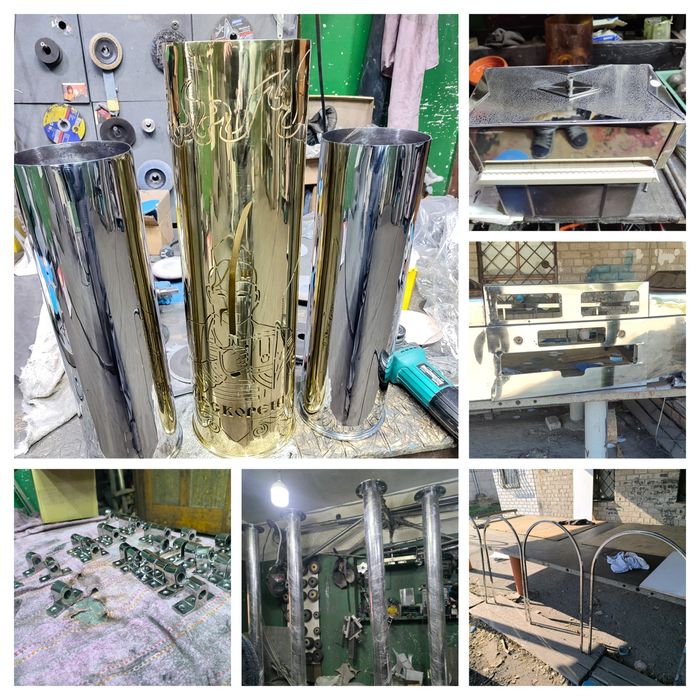 Изгозделие изделий из нержавейки,металоконструкції з нержавіючої сталі