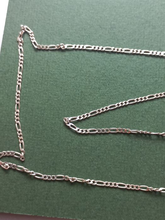 Elegancki srebrny łańcuszek  - 59 cm
