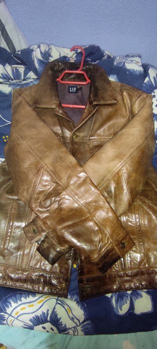 Casaco de pele genuína